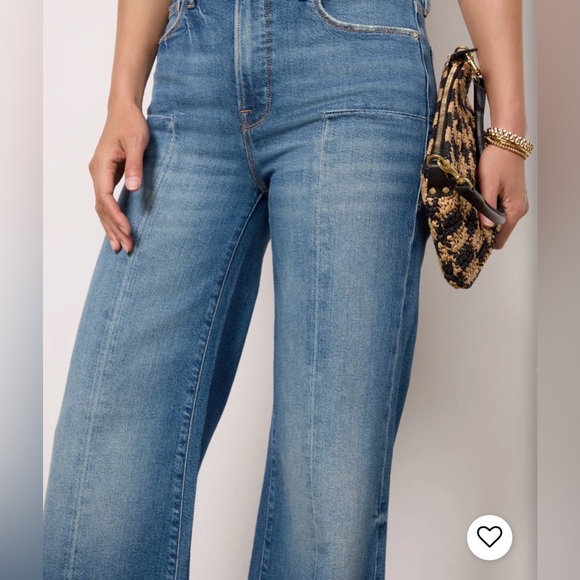 Good American Good Waist Palazzo Jeans - Picture 6 of 14